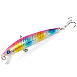 Crankbait Flotante Cola Larga con Ojos 3D