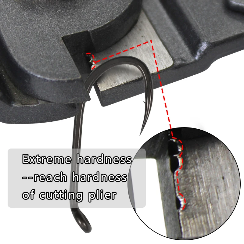 10PCS Karpervissen Haak voor Hair Rig Chod Rig Micro Prikkeldraad Maat 2/4/6/8 PTFE Coating Ultra Sharp Karper Haak Visgerei Apparatuur - imagen 5