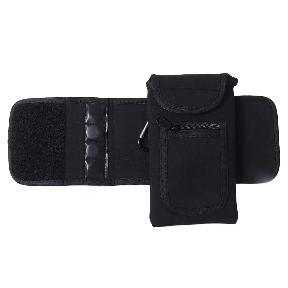 Bolsa bandolera para botella de agua magnética, bolsa para botella de gimnasio multicapa ajustable, bolsa para botella de agua deportiva portátil de gran capacidad para gimnasio - imagen 5