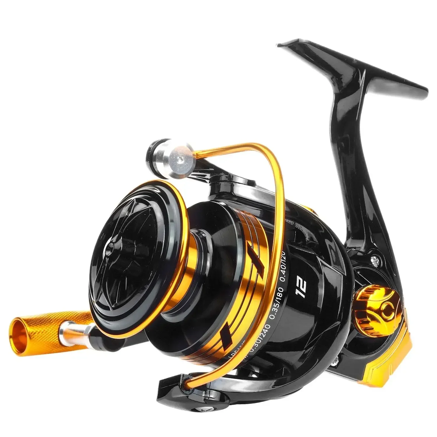 Carretes giratorios De Metal para Pesca, Carrete De arrastre máximo De 12KG, 2023: 1, acero inoxidable, accesorios para agua salada, novedad De 5,2 - imagen 2