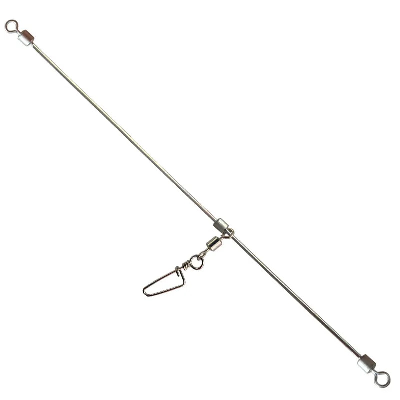 Equipo de pesca PD, equilibrio semi-nombreado, accesorios de pesca de acero inoxidable antibobinado, grupo de sedal de gancho de cuerda - imagen 5