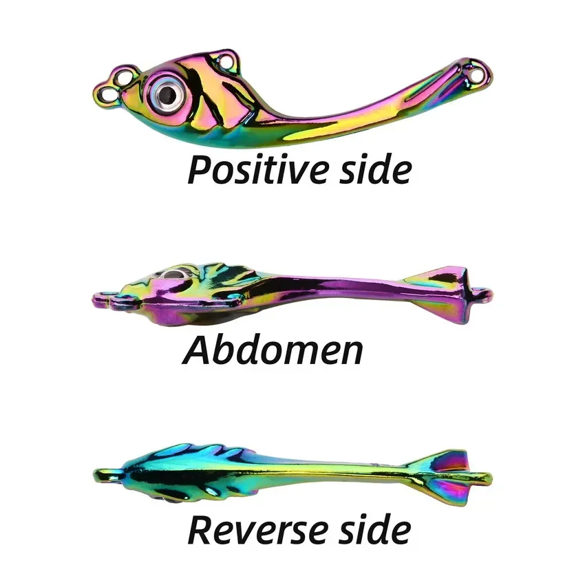 12 Uds Metal VIB 7g 10g 20g juego de Señuelos de Pesca giratorios cuchara vibratoria Spinner señuelos Crankbait Bass hoja de cebo duro Artificial - imagen 5