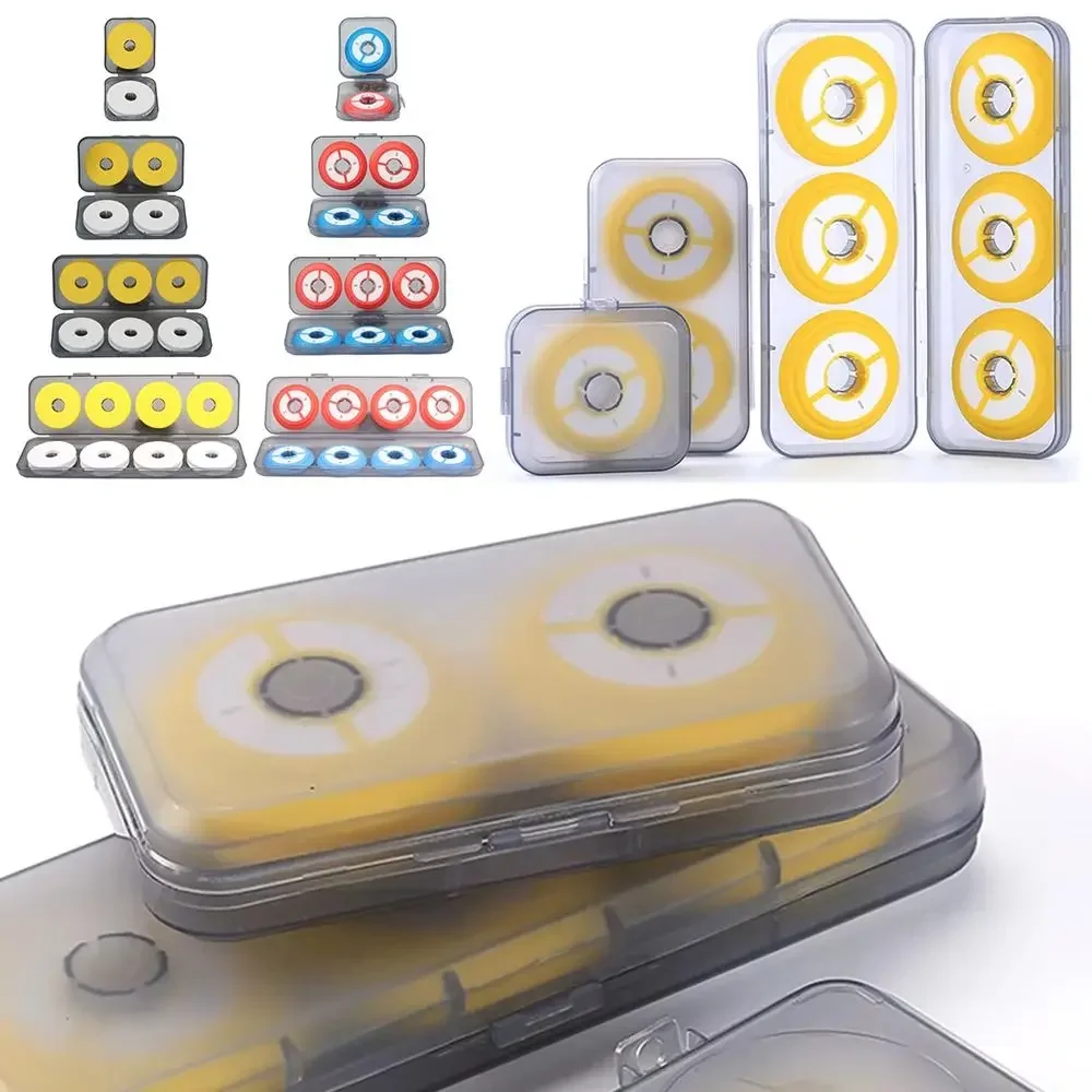 Caja de línea principal de pesca de 2-6 husillos, carrete principal de silicona/espuma, tablero de bobinado cerrado, herramienta portátil con caja de almacenamiento de línea, 1 Uds. - imagen 4