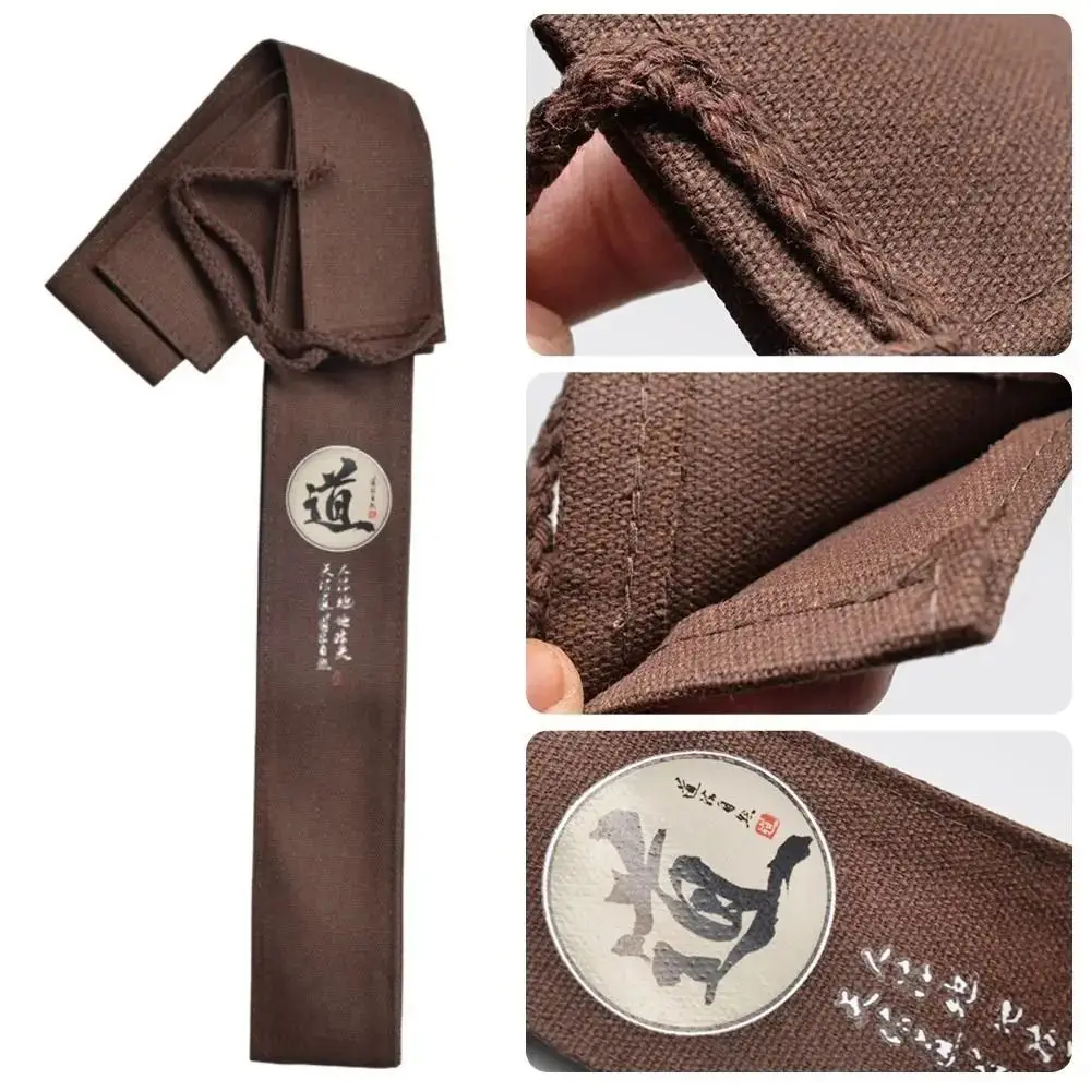 Bolsa de caña de pescar de 130cm, bolsa de pesca plegable de estilo chino de gran capacidad, Tao sigue la naturaleza, bolsa de aparejos de pesca gruesa - imagen 3