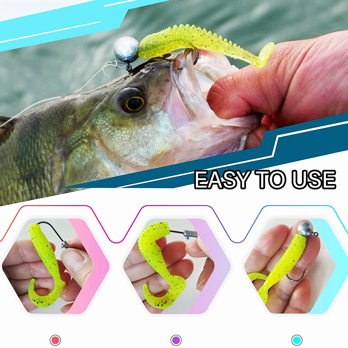 Anzuelo con cabeza de anzuelo, 1g, 2g, 3g, 4g, 5g, 6g, 7g, 8g, 9g, 10g, 12g, 14g, 16g, manivela, juego de Jigging lento para señuelo de gusano suave, anzuelo de aparejos de Pesca