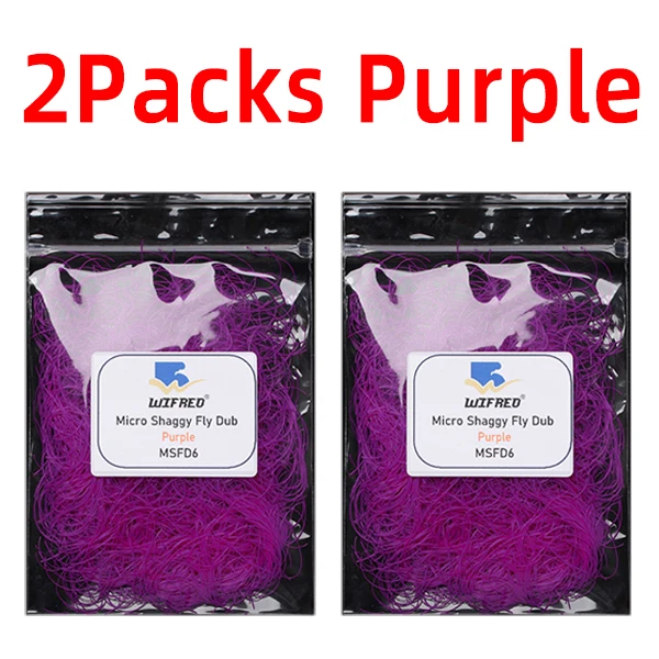 2 Packs purple