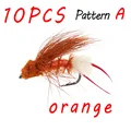 10PCS A Orange