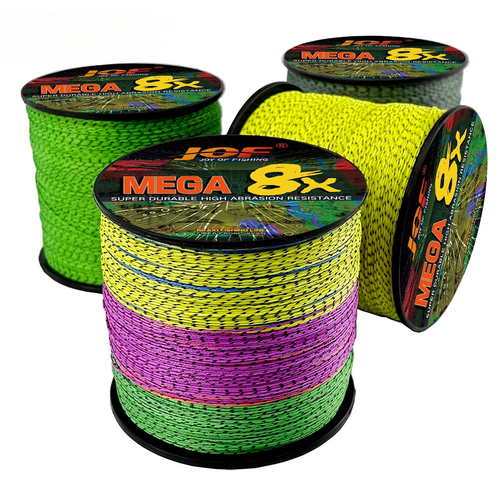 Línea de pesca trenzada Invisible manchado 500m 300M 100M carpa pescado Pe alambre 8 hebras 0,14mm-0,5mm 22LB 31LB 39LB 43LB 52LB 61LB 78LB - imagen 5