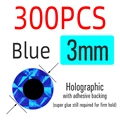 3mm Blue 300pcs