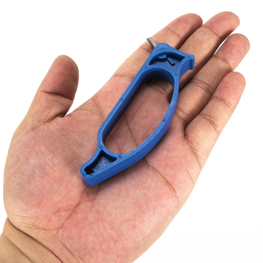 Taladro de pesca en hielo, hoja de barrena en espiral de diamante portátil para invierno, accesorios de pesca en hielo, herramienta afiladora de taladro de pesca ligera - imagen 3