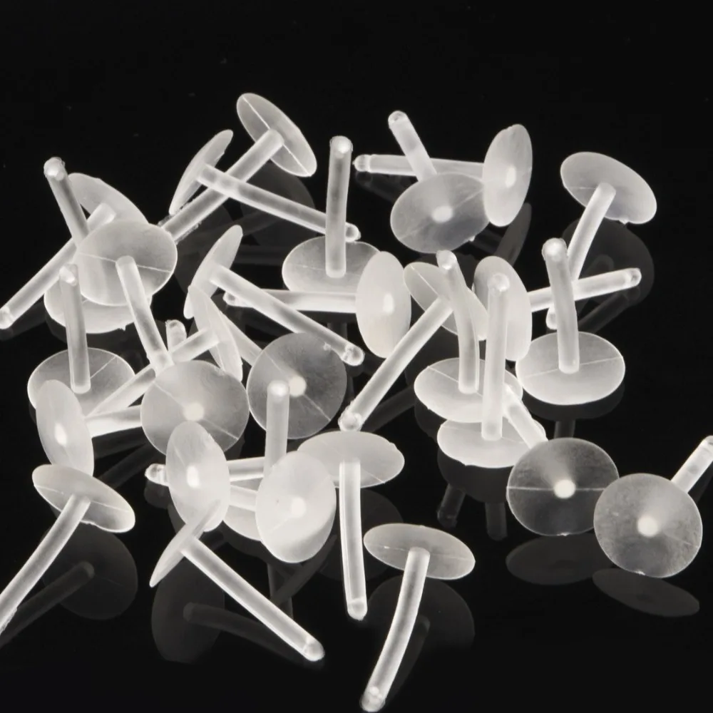 Paradas de cebo S L gancho accesorios de cebo forma de T claro almuerzo carne cebo topes Terminal de pesca aparejos Terminal de pesca - imagen 2