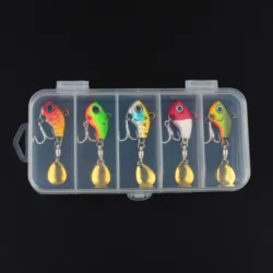 Cucharas giratorias Spinner – Metal colores para trucha e invierno