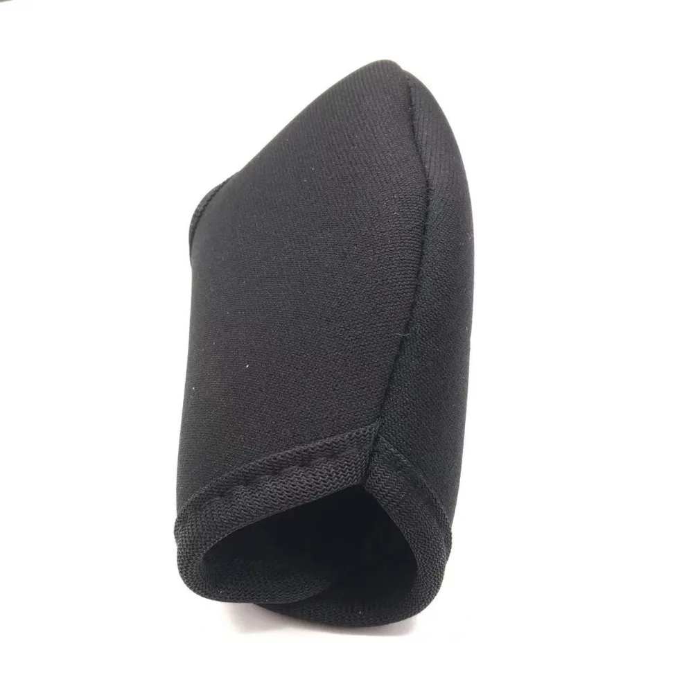 Vista lateral de la funda de protección para amortiguador de bicicleta SR Suntour