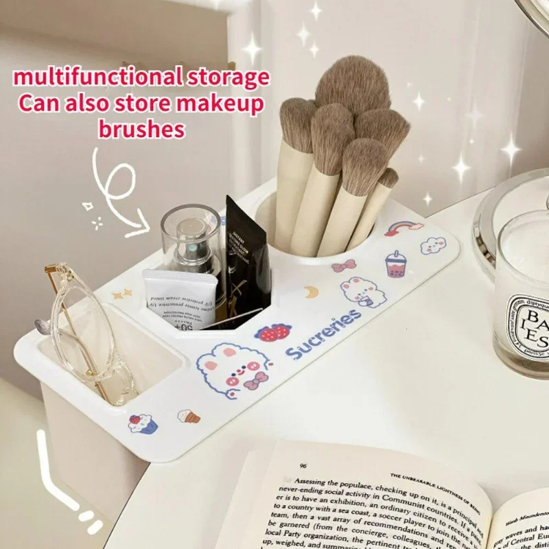 Organizador de bolígrafos de escritorio Ins, estante de almacenamiento bonito, caja de almacenamiento de papelería de escritorio, caja de lápices junto a la mesa, nuevo - imagen 5