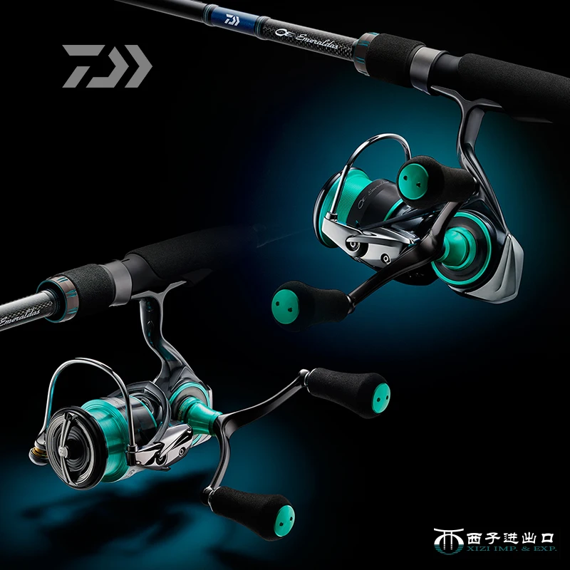 Original 2021 DAIWA Emeraldas Air LT carrete giratorio carrete de pesca carrete de Baitcasting baja relación de engranaje ruedas de agua salada - imagen 3