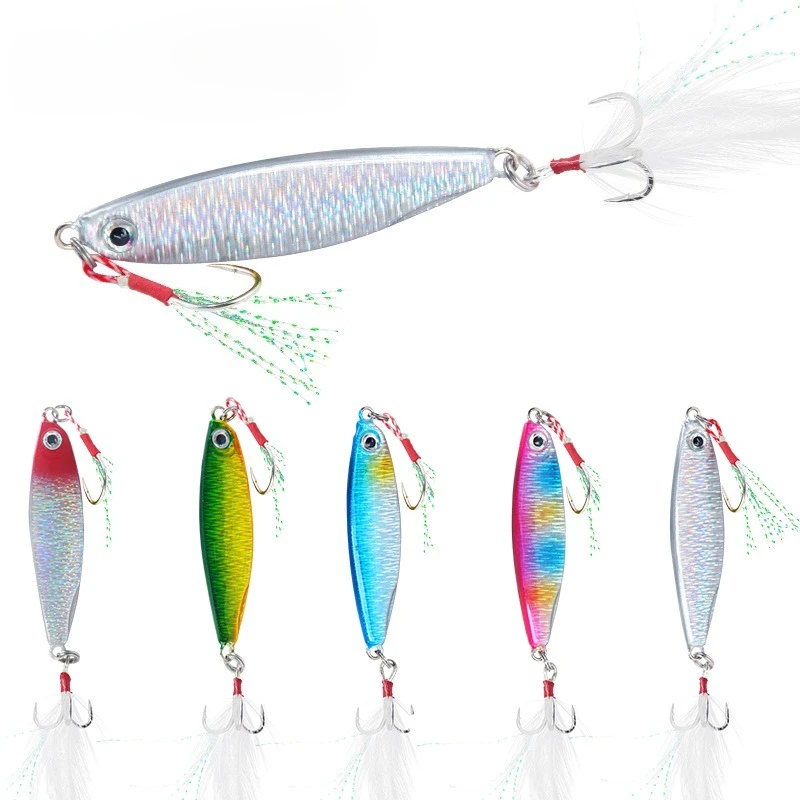 Jigs metálicos para lubina y trucha – Jigging en agua dulce y salada - imagen 5