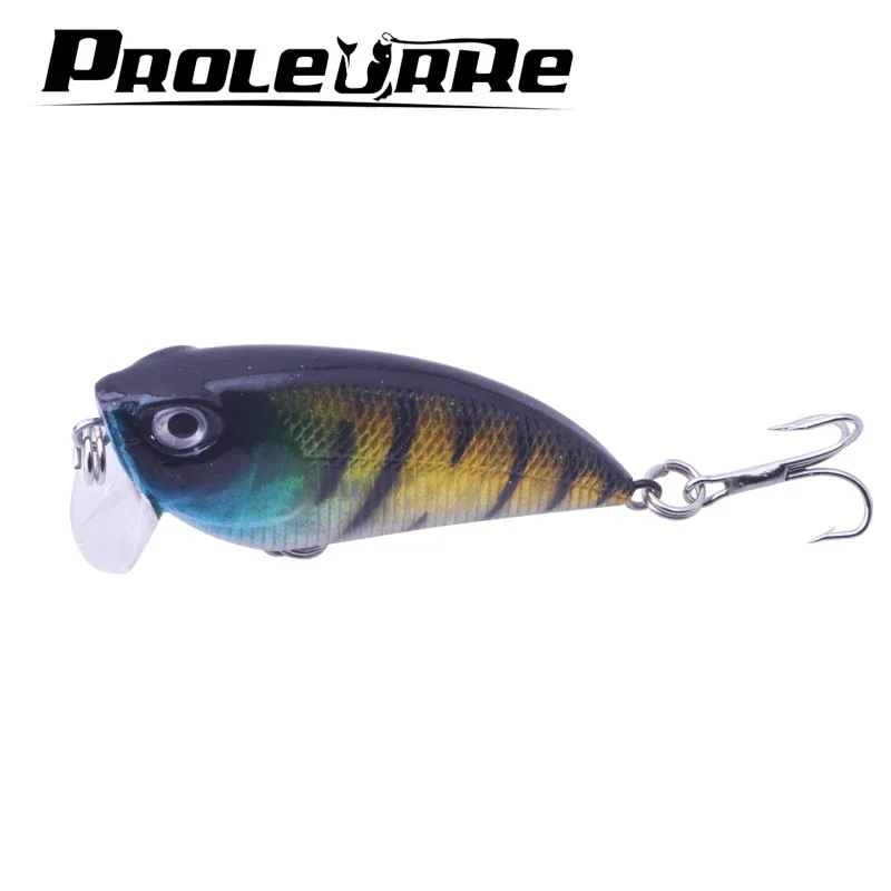 1 Pc VIB señuelo de pesca 6cm 6,5g Minnow Wobblers plástico Artificial cebo duro lubina carpa Swimbait Crankbait aparejos de pesca - imagen 4