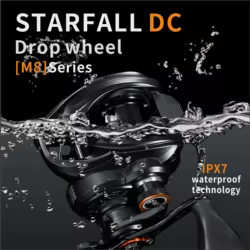 2025 ANATONO Star Meteorite 7: 1 carretes de pesca de fundición CC 154g impermeable IPX7 carretes de pesca electrónicos inteligentes equipo de pesca