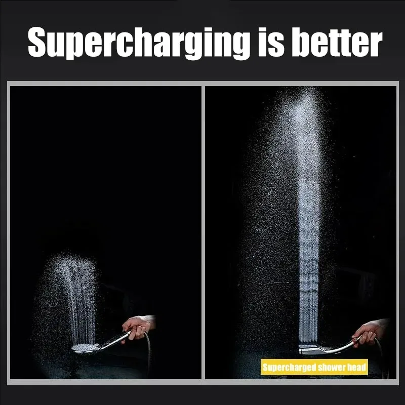 Cabezales de ducha con 300 salidas de agua finas, accesorios de baño de fuerte refuerzo, artículos de ducha, duchas completas portátiles - imagen 3