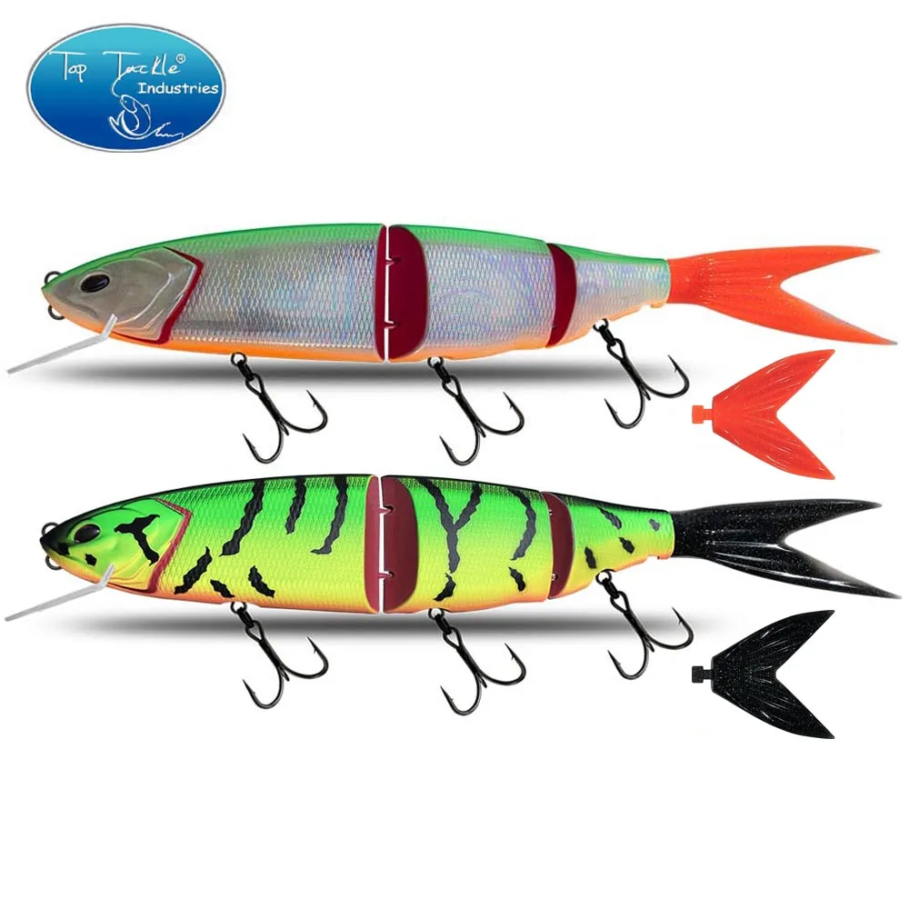 Cebo de natación con broche de 27 colores, tamaño de 350mm, sección de cebo duro gigante flotante articulado para cebo grande, Lucio, Klash Ghost - imagen 5