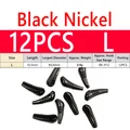 12PCS L Bk Nickel