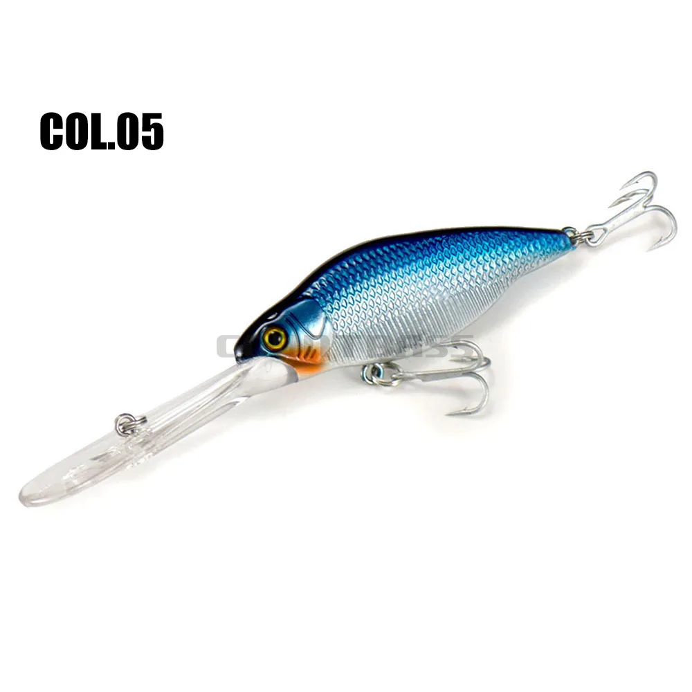 Countbass-señuelos Wobbler de cebo de manivela profunda para pesca, cebos Chatterbait Jerk, señuelo de pescador Shad Crank Minnow, 66mm, 9,2g - imagen 5