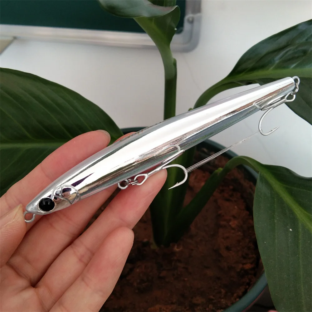 TSURINOYA-señuelo de pesca de trucha y lubina, cebo duro Artificial delgado de 115mm, 20g, máx. 80m, lápiz de hundimiento de fundición ultradelgada de 115S - imagen 2