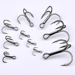 Anzuelos triples de alto carbono para jigging – Ultra afilados