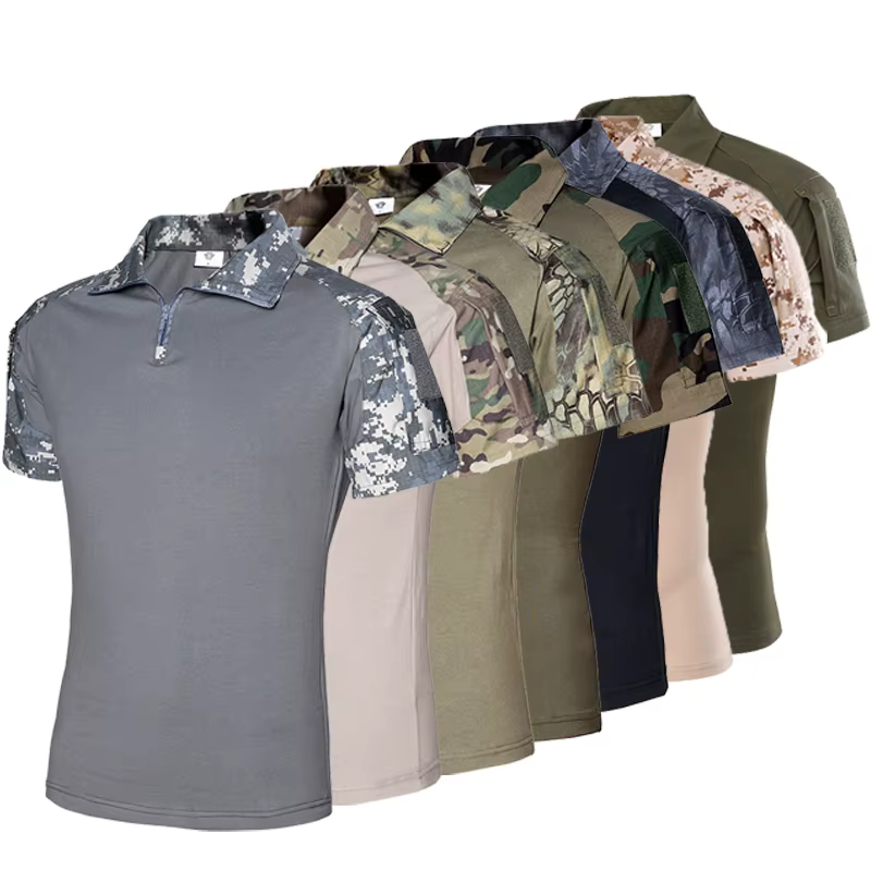 Camiseta táctica camouflage – Caza y senderismo outdoor - imagen 5