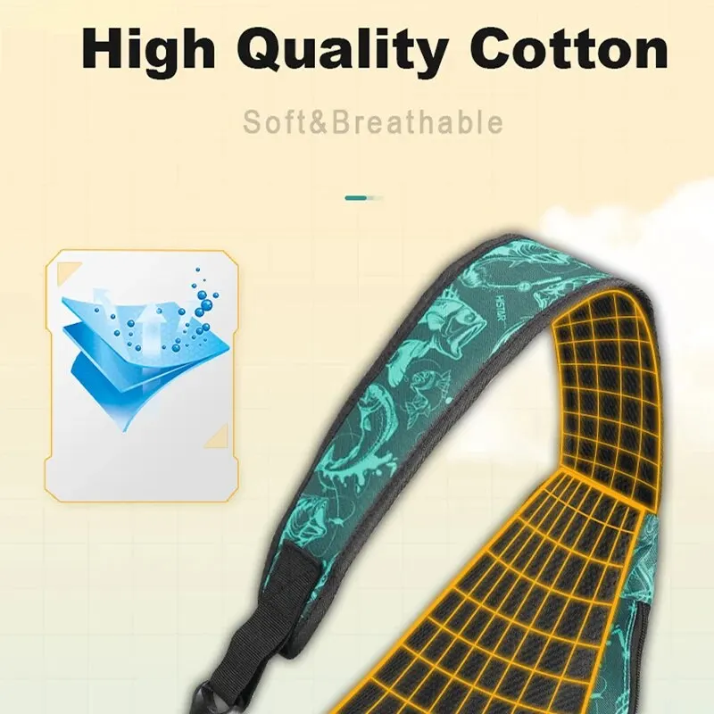 HISTAR-Bolsa para caña de pescar giratoria, multifuncional, de gran capacidad, impermeable, para cintura, bandolera, pecho, mochila de pesca - imagen 5