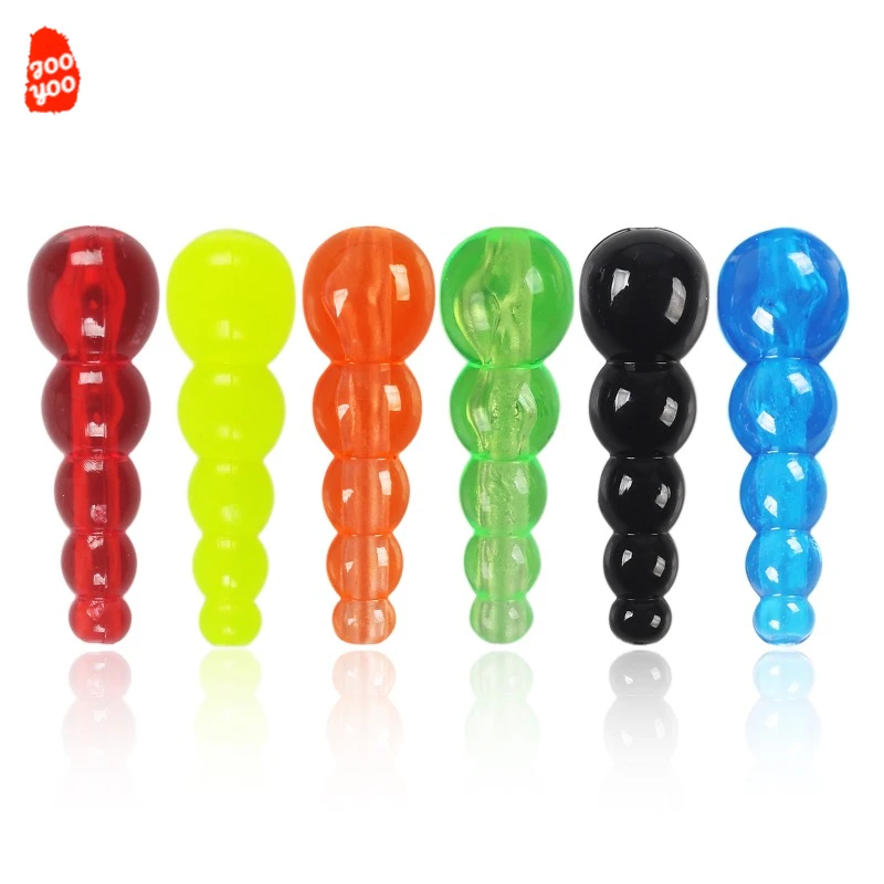 10 Uds. De aparejos de pesca, tapón de cuentas, señuelo, accesorios de pesca al aire libre, coloridos y llamativos cuentas apiladas, suministros de pesca de posicionamiento - imagen 3