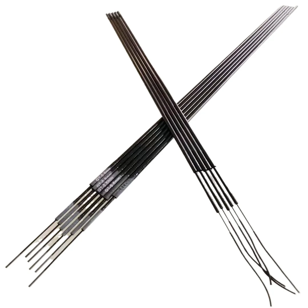 8,8mm-11,7mm 3 piezas punta de caña pescar repuesto 1,2,3 secciones Tanwan tamaño corto completo accesorios carbono huecos resistentes - imagen 4