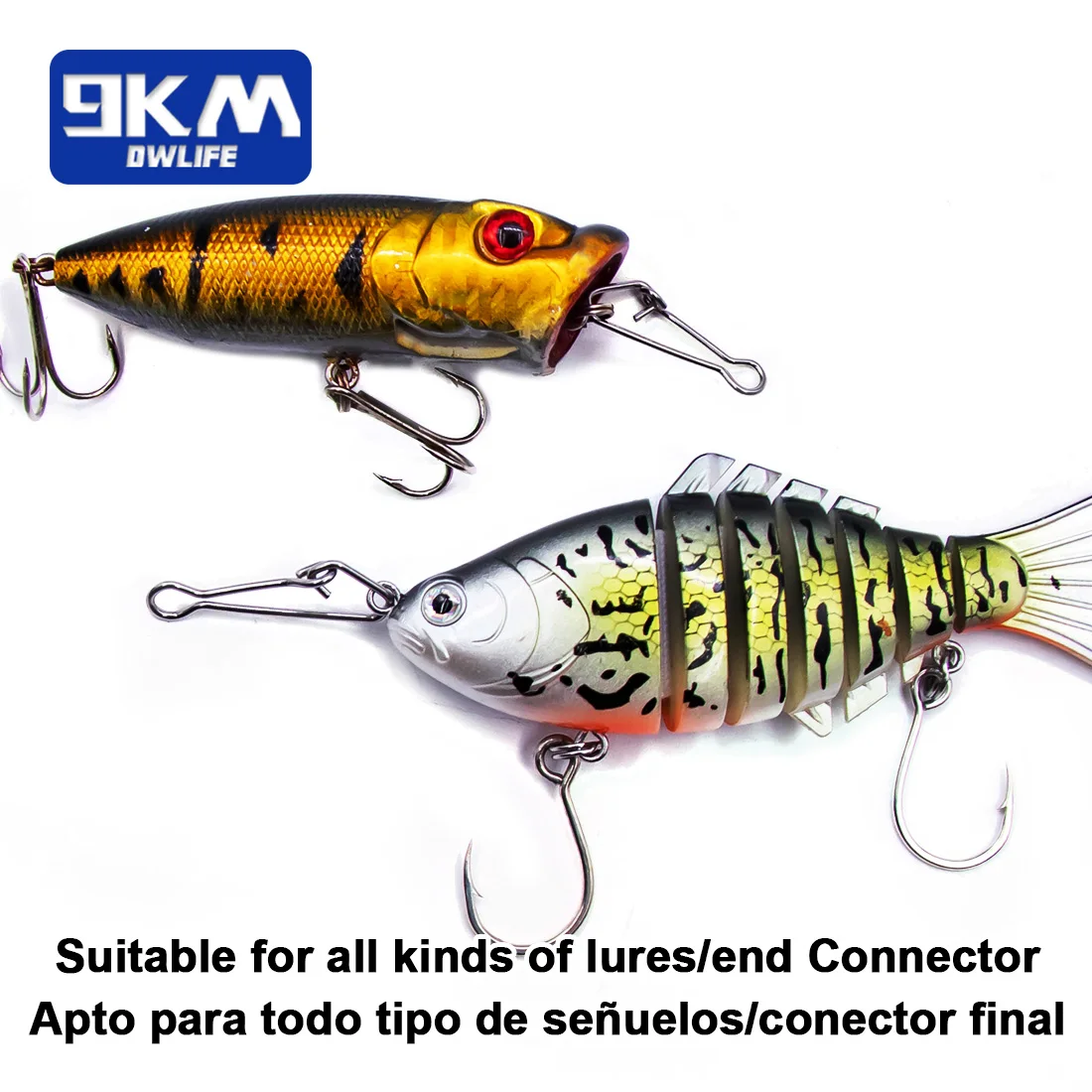 Snaps de presión acero inoxidable para trolling en agua salada - imagen 5