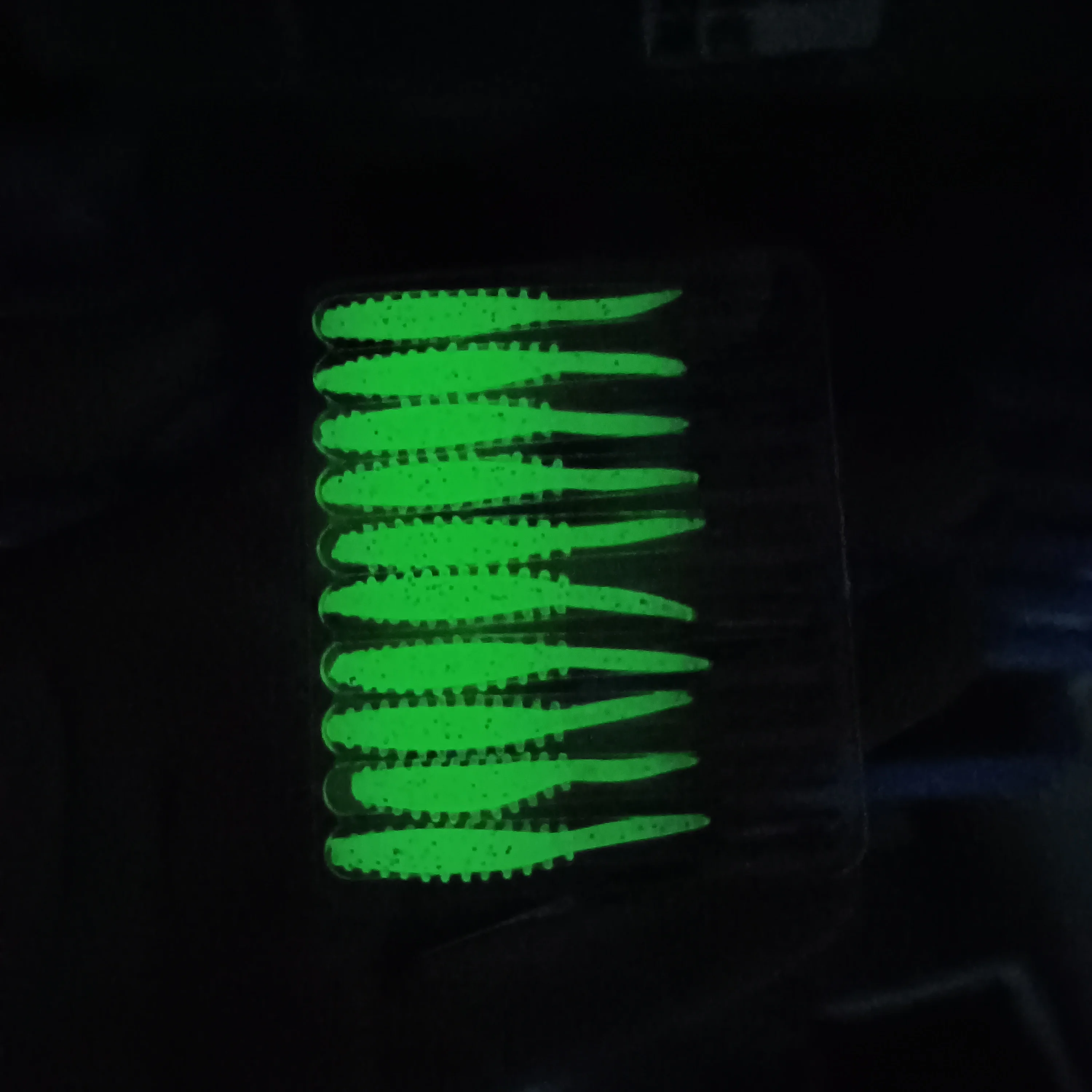 Cebo de pesca que brilla en la oscuridad para aventuras nocturnas