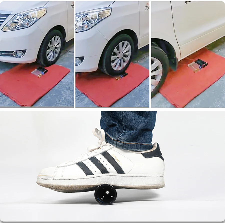 Soporte transparente para caña de pescar ABS + acero inoxidable, estante para caña de pescar nocturna, soportes para lazos, soporte fácil de usar - imagen 5