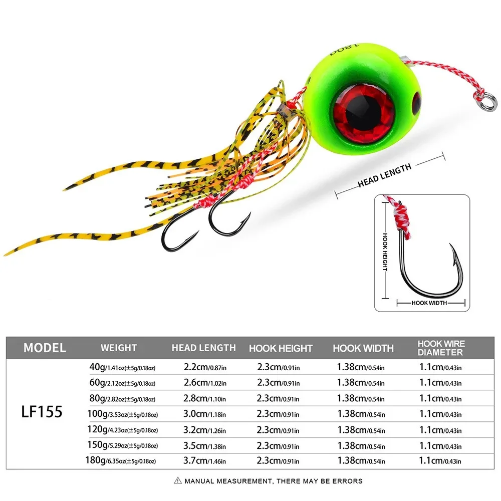 Tenya Metal Jig – Señuelo Glow Kabura para mar: Marlin y Snapper - imagen 2