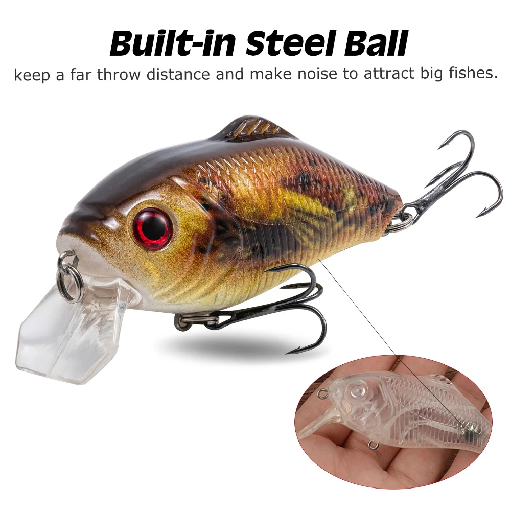 Goture Swimbaits articulados Crankbaits VIB Minnow señuelos con hélice cola lápiz Popper Topwater Señuelos de Pesca para pesca de lubina - imagen 3