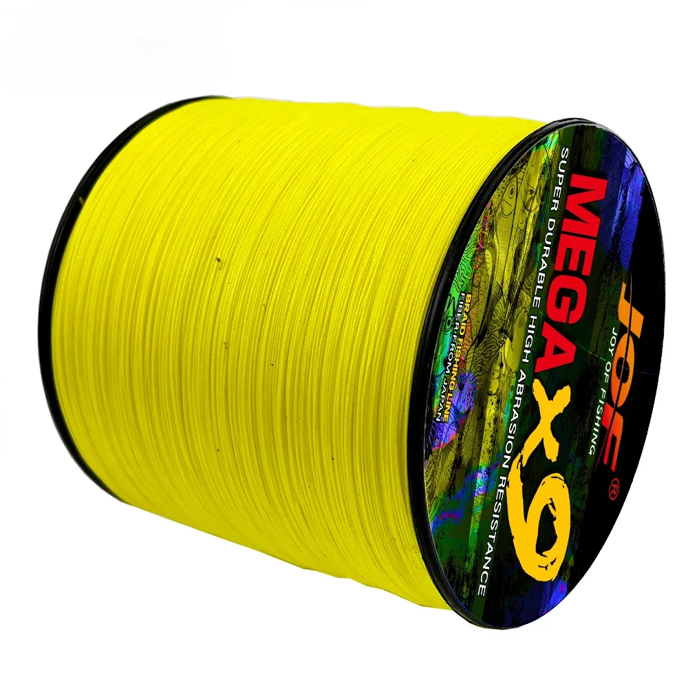 JOF duradero 9/12 hebras línea de pesca de mayor densidad 300M PE trenzado multifilamento cable fuerte 20-100LB carpa pesca con mosca PE alambre - imagen 4