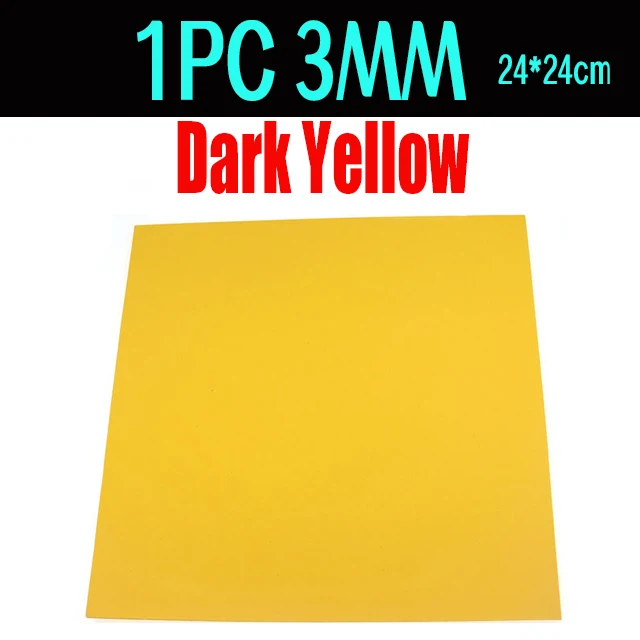 3mm 1pc DK Yellow