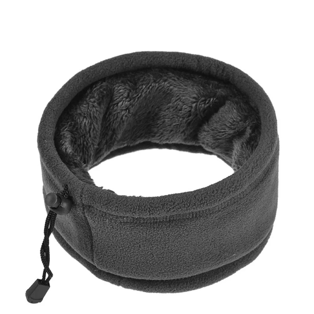 Cubierta cálida para el cuello, calentador de cuello grueso, babero para montar a prueba de viento, bufanda térmica, tubo más cálido para hombres y mujeres - imagen 2