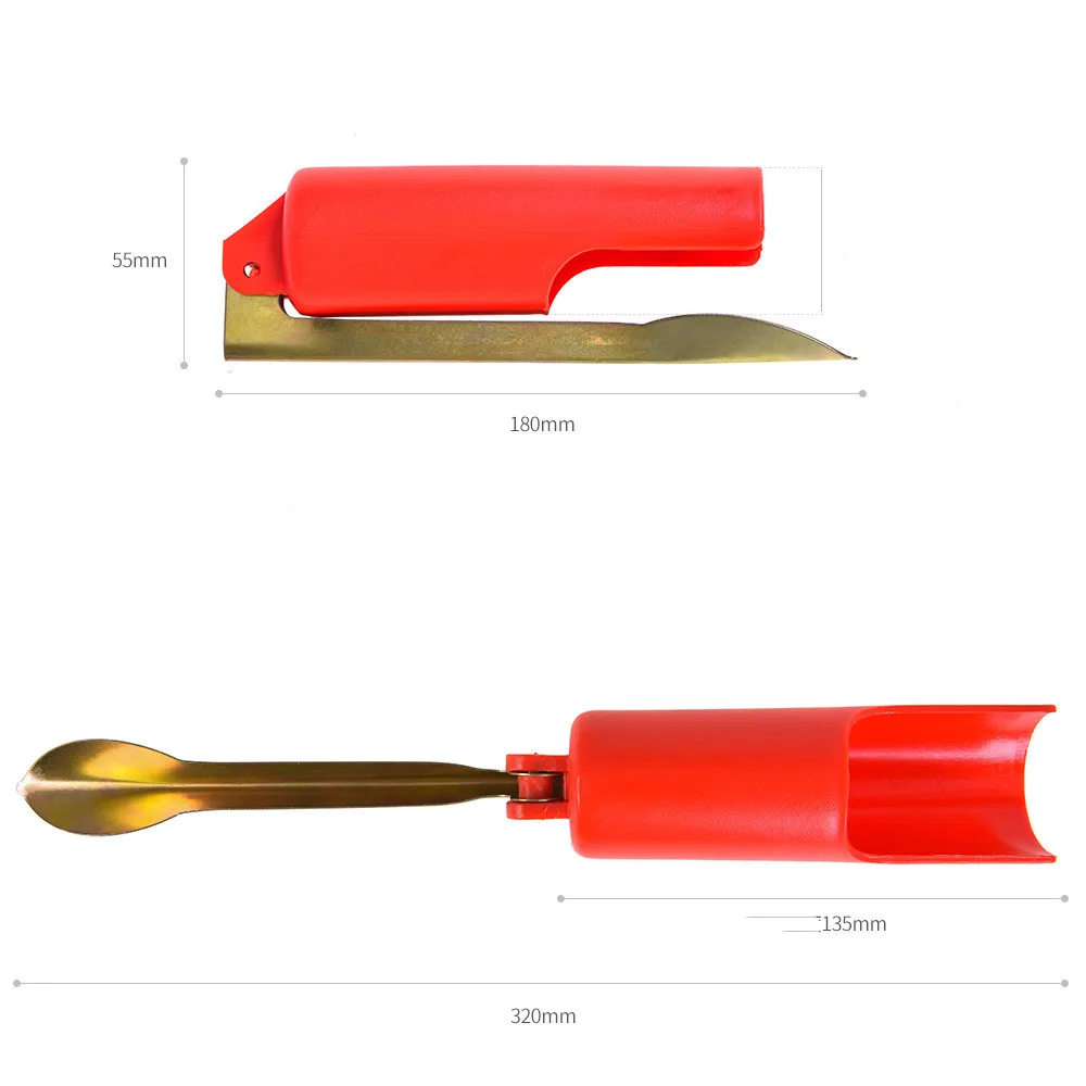Soporte de cañas de pescar ABS plegable, herramientas insertadas, aparejos, soportes de postes de tierra, accesorios de acero, estante telescópico - imagen 2