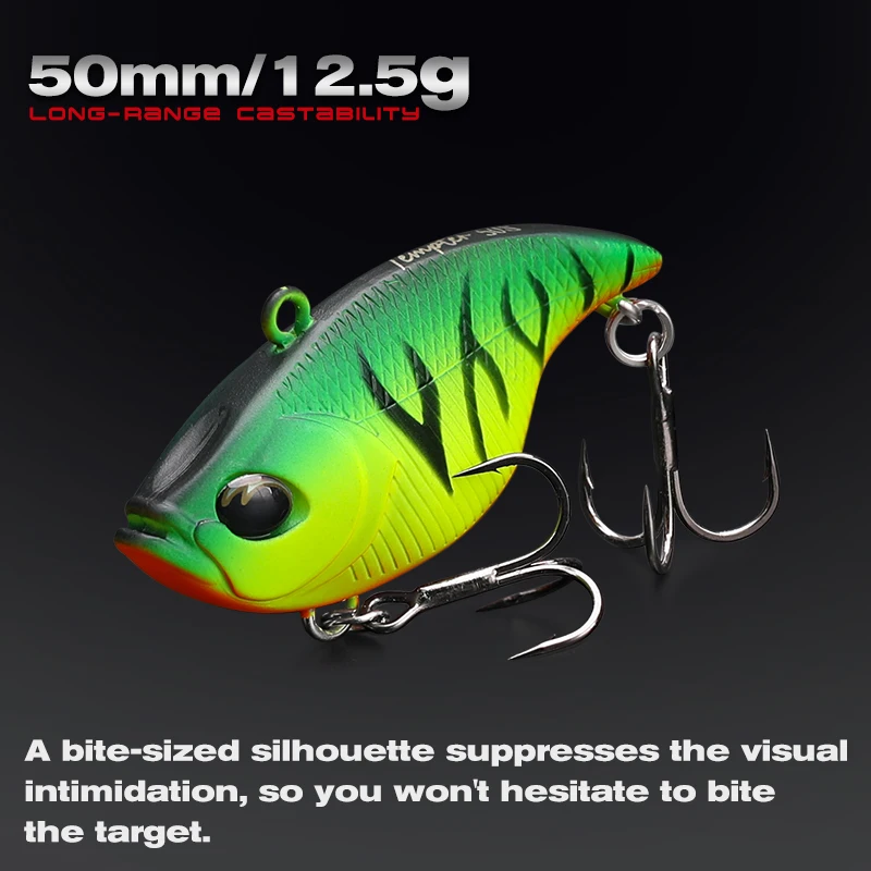 TSURINOYA 50S Vib 50mm – Señuelo vibrante para lucio en invierno - imagen 5