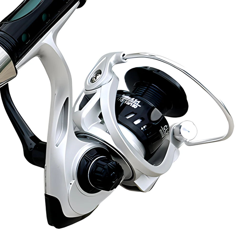 GHOTDA-carrete giratorio de pesca Jigging, accesorio de alta velocidad 5,2: 1, arrastre máximo de 10kg, mango plegable 2000-7000, carrete de pesca de agua dulce y Marina - imagen 2