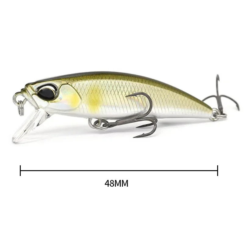 Afundando Minnow Jerkbait 48mm – Para lubina, trucha y Pike - imagen 5
