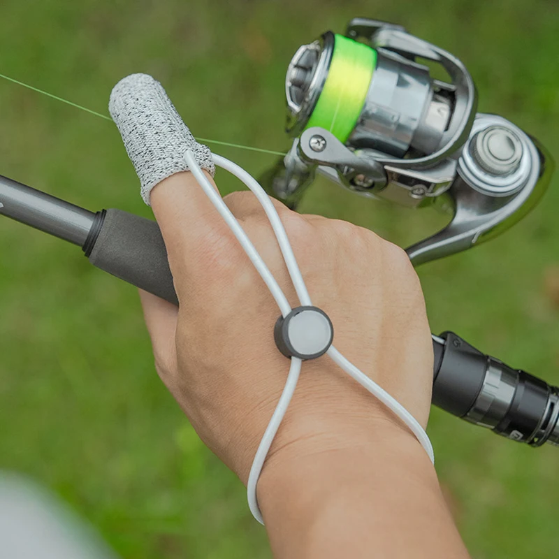 Protector de dedo de pesca, guantes de pesca antideslizantes, Protector de dedo índice, guantes de pesca resistentes a perforaciones - imagen 5