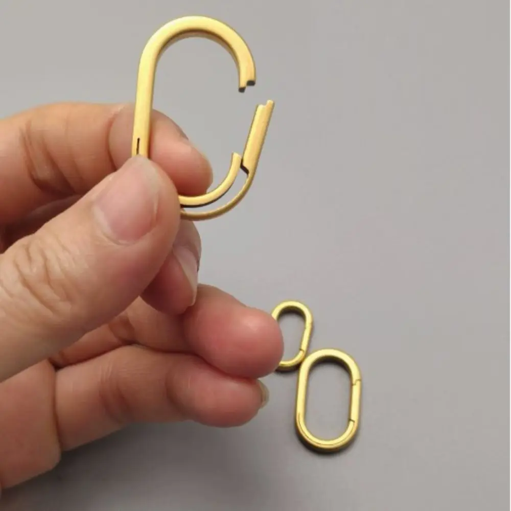 Nuevos llaveros reales súper ligeros, llaveros de aleación de titanio en 5 colores, llavero de coche de varios tamaños para hombre, regalo creativo masculino - imagen 4