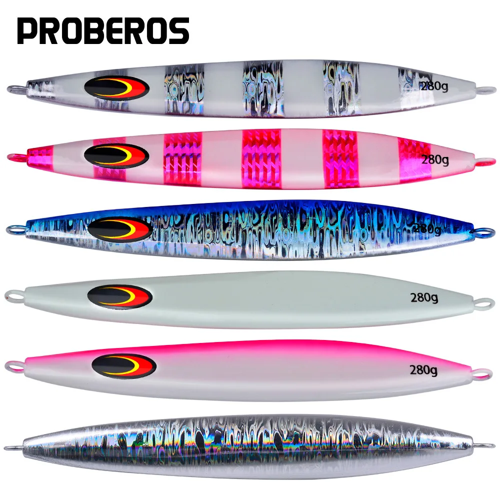 Señuelo jig metálico vertical para speed jigging en mar
