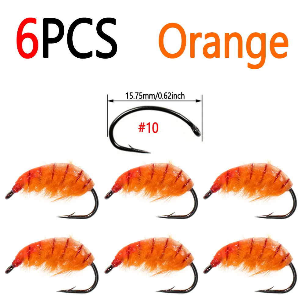 6PCS Orange