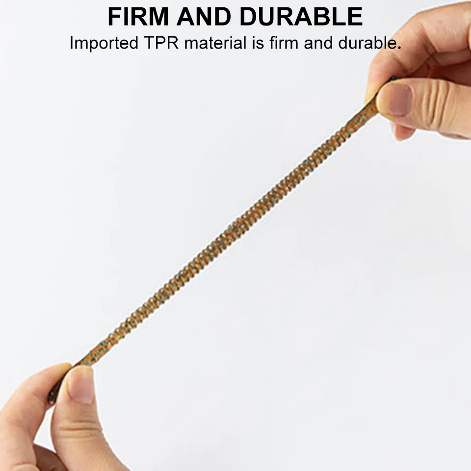 Señuelos de Pesca blandos flotantes TPR, cebo Artificial Swimbait, gusano suave, carpa, aparejos de Pesca, 68MM, 4,3G, 10 Uds./lote - imagen 4