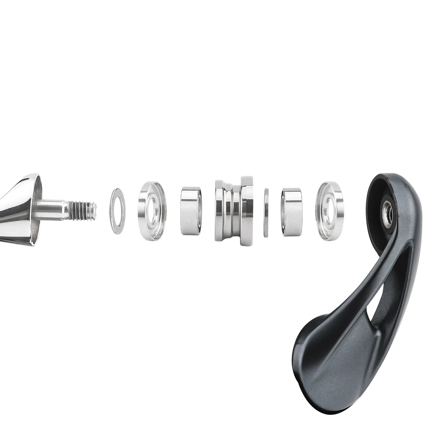 Rodillo de sedal de pesca de titanio Gomexus HS7 para Daiwa 23 Airity 2500 22 Exist LT 2000h 2500 2500S Spinning D2101 - imagen 5